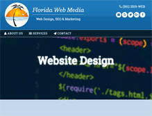 Tablet Screenshot of floridawebmedia.com